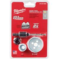 Hole Dozer Door Lock Hole Saw Kit, 4 Pieces Toolneeds Inc.