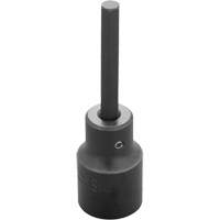 Socket Bit, Hex, 6 mm x 3-1/4" L, 1/2" Drive Toolneeds Inc.