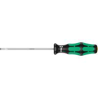 Slotted Screwdriver, 3.5 mm Tip, Round, 7-1/8" L, Plastic Handle Toolneeds Inc.