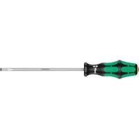 Slotted Screwdriver, 1/4" Tip, Round, 9-3/4" L, Plastic Handle Toolneeds Inc.