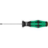 Slotted Screwdriver, 3/32" Tip, Round, 5-1/8" L, Plastic Handle Toolneeds Inc.
