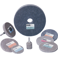 Standard Abrasives 500 Series Soft Density Unitized Wheels, 3" x 1/4", 1/4" Arbor, Medium Grit, Aluminum Oxide Toolneeds Inc.