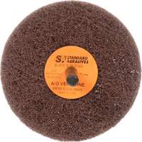 Standard Abrasives Buff & Blend Wheel, 3" Dia. x 1" W, 1/4" Arbor, Aluminum Oxide Toolneeds Inc.