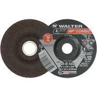 HP Combo Depressed Center Combination Wheel, 4" x 1/8", 5/8" Arbor, Type 27 Toolneeds Inc.