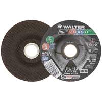 FLEXCUT Grinding Wheel, 4-1/2", 36 Grit, Aluminum Oxide, 7/8", 13300 RPM, Type 29 Toolneeds Inc.