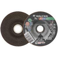 FLEXCUT Grinding Wheel, 5", 60 Grit, Aluminum Oxide, 7/8", 12200 RPM, Type 29 Toolneeds Inc.