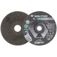 FLEXCUT MILL SCALE Grinding Wheel, 7", 36 Grit, Aluminum Oxide, 7/8", 8600 RPM, Type 29 Toolneeds Inc.