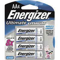 Lithium Batteries, AA, 1.5 V Toolneeds Inc.