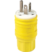 Pris &agrave; lames droites &eacute;tanche Wetguard, Plastique, 20 A, 250 V Toolneeds Inc.