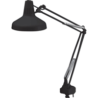 Heavy-duty Combination Task Light, 22/60 W, Fluorescent/Incandescent, 45" Neck, Black Toolneeds Inc.