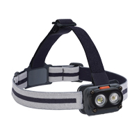 Hardcase Rugged Headlamp, LED, 325 Lumens, 6.5 Hrs. Run Time, AA Batteries Toolneeds Inc.