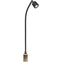 Lampe &agrave; col-de-cygne &agrave; flux &eacute;lev&eacute; de la s&eacute;rie LS, 5 W, DEL, Col 27", Noir Toolneeds Inc.