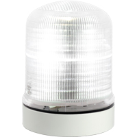 Streamline&reg; Modular Multifunctional LED Beacons, Continuous/Flashing/Rotating, Clear Toolneeds Inc.