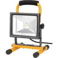 Portable Work Light, LED, 20 W, 2500 Lumens, Aluminum Housing Toolneeds Inc.