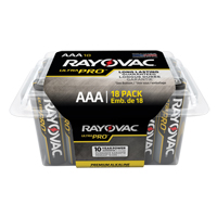 Ultra PRO Industrial Batteries, AAA, 1.5 V Toolneeds Inc.