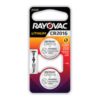 CR2016 Lithium Coin Cell Batteries, 3 V Toolneeds Inc.