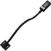 LED Gooseneck Maplight, 1 W, LED, 12" Neck, Black Toolneeds Inc.