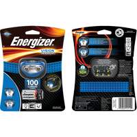 Vision Headlamp, LED, 100 Lumens, 10 Hrs. Run Time, AAA Batteries Toolneeds Inc.