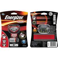 Vision Headlight, LED, 200 Lumens, 8.5 Hrs. Run Time, AAA Batteries Toolneeds Inc.