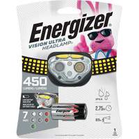 Vision Ultra Industrial Headlamp, LED, 450 Lumens, 2 Hrs. Run Time, AAA Batteries Toolneeds Inc.