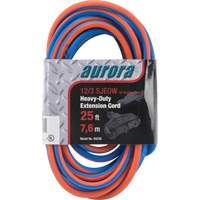 TPE-Rubber Extension Cord with Light Indicator, All-Weather, SJEOW, 12/3 AWG, 15 A, 3 Outlet(s), 25' Toolneeds Inc.