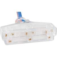 TPE-Rubber Extension Cord with Light Indicator, All-Weather, SJEOW, 12/3 AWG, 15 A, 3 Outlet(s), 25' Toolneeds Inc.