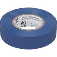 Electrical Tape, 19 mm (3/4") x 18 M (60'), Blue, 7 mils Toolneeds Inc.