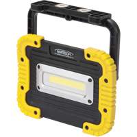 Portable Work Light, LED, 10 W, 1000 Lumens, Plastic Housing Toolneeds Inc.