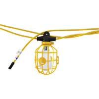 LED Bulb Stringlights, 10 Lights, 1200" L, Plastic Housing Toolneeds Inc.