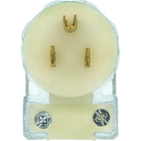 Prise de rallonge &agrave; angle de qualit&eacute; hospitali&egrave;re, Nylon, 15 A, 125 V Toolneeds Inc.