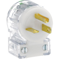 Prise de rallonge &agrave; angle de qualit&eacute; hospitali&egrave;re, Nylon, 20 A, 125 V Toolneeds Inc.