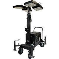 Beacon LED Four-Light Tower, Diesel/Electric, 800 Watts, 120000 Lumens, 17' High Toolneeds Inc.