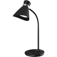 Desk Lamp, 6 W, LED, 16" Neck, Black Toolneeds Inc.