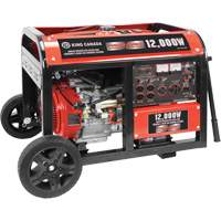 Electric Start Gas Generator with Wheel Kit, 12000 W Surge, 9000 W Rated, 120 V/240 V, 31 L Tank Toolneeds Inc.