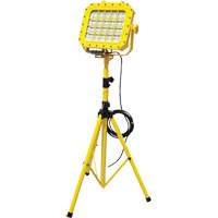 Explosion Proof Floodlight with Tripod, LED, 40 W, 5600 Lumens, Aluminum Housing Toolneeds Inc.