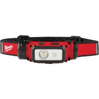 REDLITHIUM USB Hardhat Headlamp, LED, 600 Lumens, 5 Hrs. Run Time, Rechargeable Batteries Toolneeds Inc.