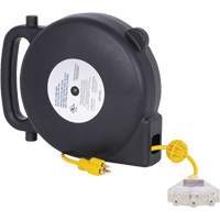 JPCR-1450 ABS Extension Cord Reel, Indoor/Outdoor, SJTW, 14 AWG, 13 A, 45' Toolneeds Inc.
