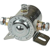 Grounded Continuous-Duty Solenoid Relay, Mini-Breaker, 12 V Toolneeds Inc.