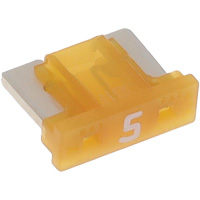 LP MINI&reg; Series Automotive Blade Fuse, Cartridge, 5 Amps, 58 V Toolneeds Inc.