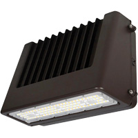 Wall Pack Light Fixture, LED, 120 V, 80 W, 6.5" H x 9.3" W x 14.4" D Toolneeds Inc.