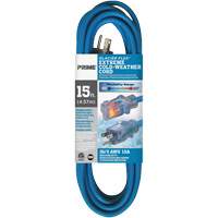Cordon rallonge pour le froid extr&ecirc;me Glacier Flex, Ext&eacute;rieur, SJTW, AWG 16/3, 13 A, 15' Toolneeds Inc.