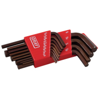 Short Arm Hex Key Set, 13 Pcs., Imperial Toolneeds Inc.